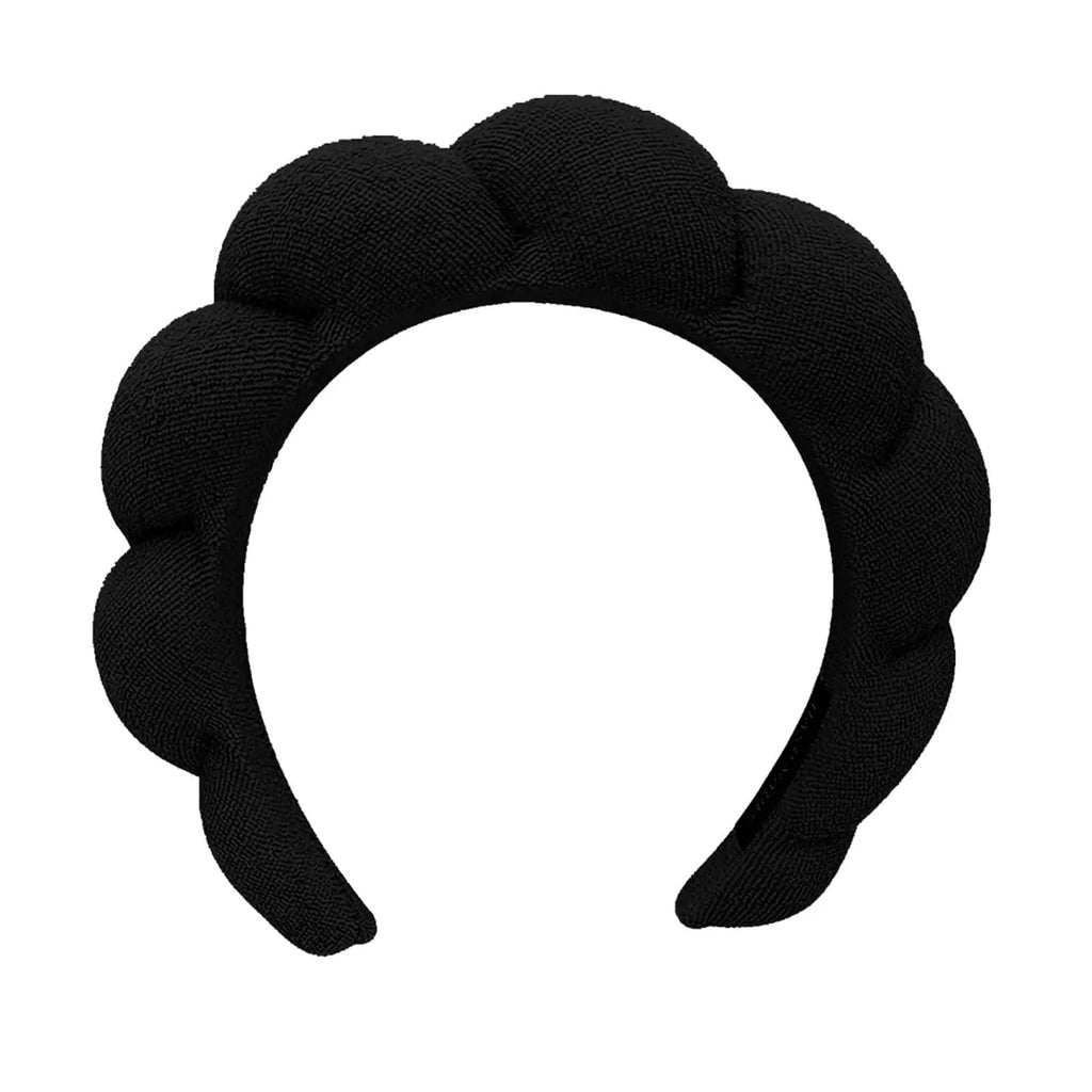 TYSSELY Spa Headbands for Washing Face Makeup Headband Skin Care Headbands Bubble Facial Headband Towel HeadbandHair Band Puffy headband