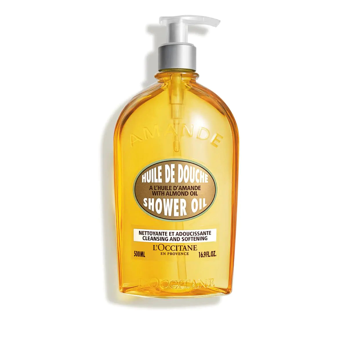 LOccitane Cleansing & Softening Almond Shower Oil: Oil-to-Milky Lather Softer Skin Smooth Skin Cleanse Without Drying With Almond Oil